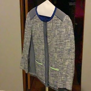 Beautiful blue jacket Elie Tahari, size 12